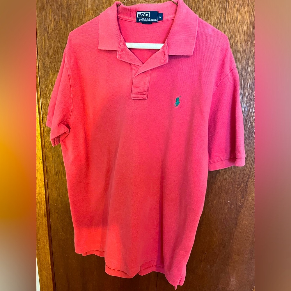 Polo by Ralph Lauren, Men’s Large, Salmon